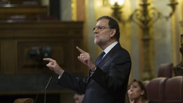 Debate de investidura de Mariano Rajoy el pasado jueves