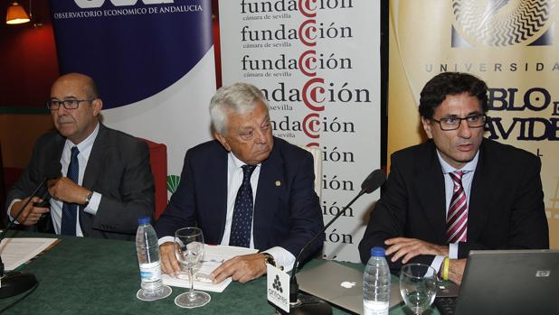 Francisco Ferraro, Francisco Herrero y Manuel Alejandro Hidalgo