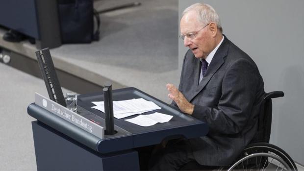 El ministro alemán de Finanzas, Wolfgang Schäuble