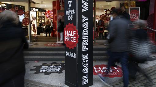 El Black Friday también se celebra en ciudades como Londres