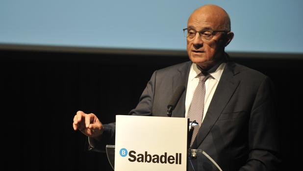 Josep Oliu, presidente de Banco Sabadell