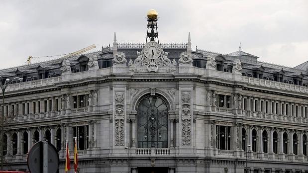 La fachada del Banco de España