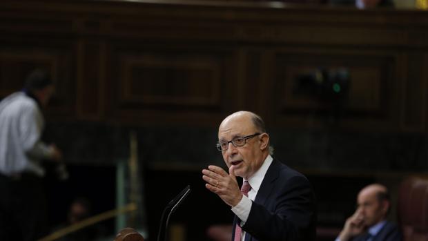 El ministro de Hacienda, Cristóbal Montoro