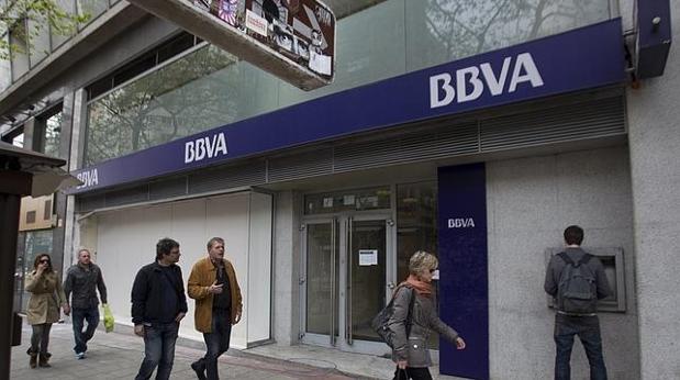 Una sucursal del BBVA