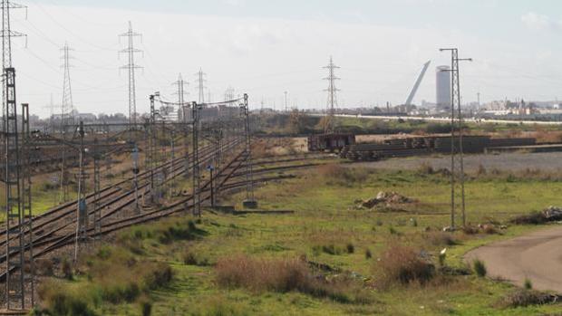 Terrenos de la Terminal Logística Ferroviaria Majarabique