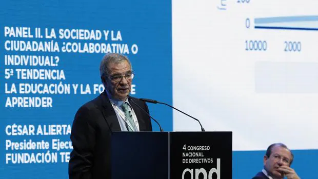 César Alierta, último presidente del CEC