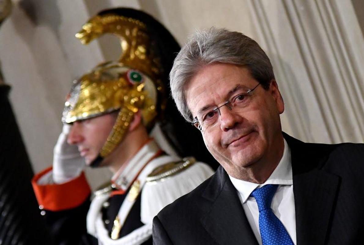 El primer ministro italiano, Paolo Gentiloni