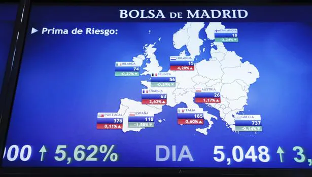 El interés del bono español toca máximos de hace un año