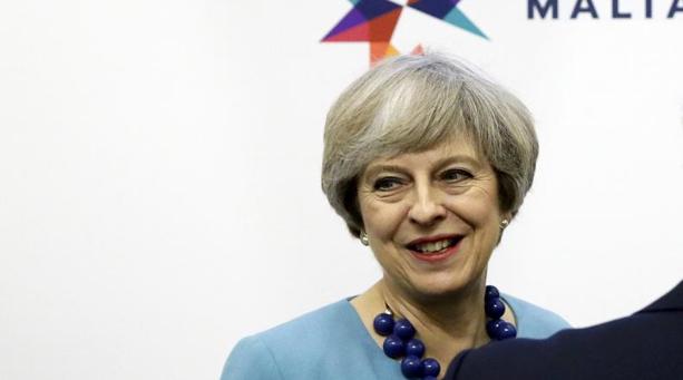 La primera ministra británica, Theresa May