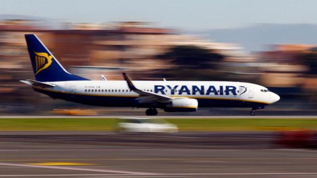 Avión de Ryanair