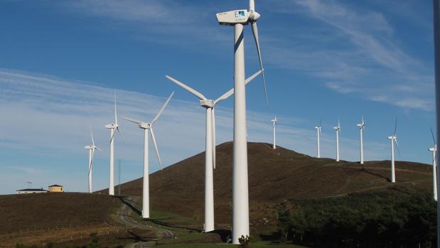 Parque eólico de Endesa en Galicia