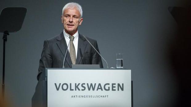 El actual presidente de Volkswagen, Matthias Müller