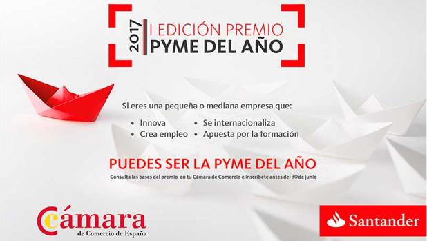 El diario ABC colabora con la Cámara de Comercio de Sevilla y el Banco Santander en el Premio Pyme 2017