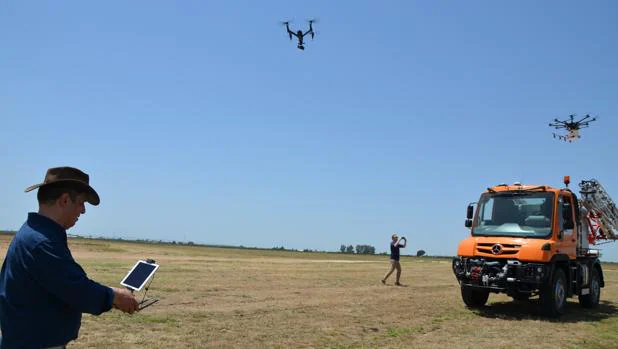 Drones y maquinaria con las últimas tecnologías en el Digital Farming Day