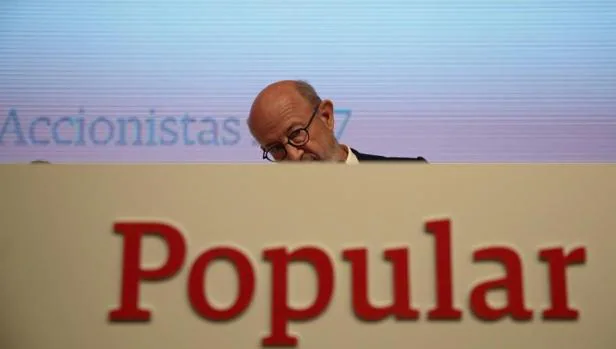 El presidente del Banco Popular, Emilio Saracho