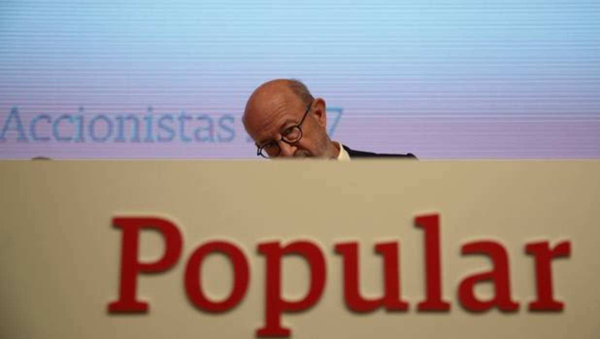 El presidente de Banco Popular, Emilio Saracho