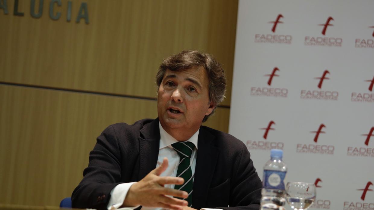 Francisco Carmona, presidente de Fadeco Contratistas