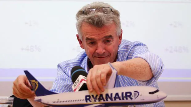 Michael O`Leary, CEO de Ryanair, ha puesto sus ojos sobre Alitalia
