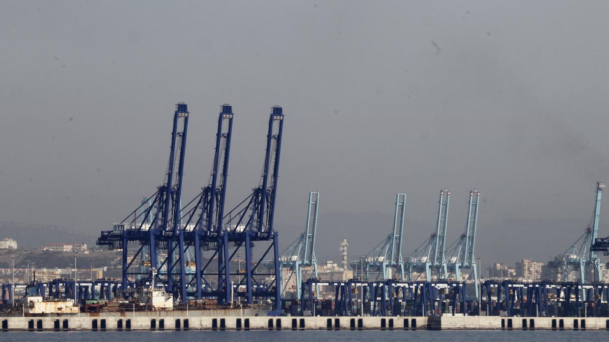 Terminal de Algeciras paralizada por la huelga