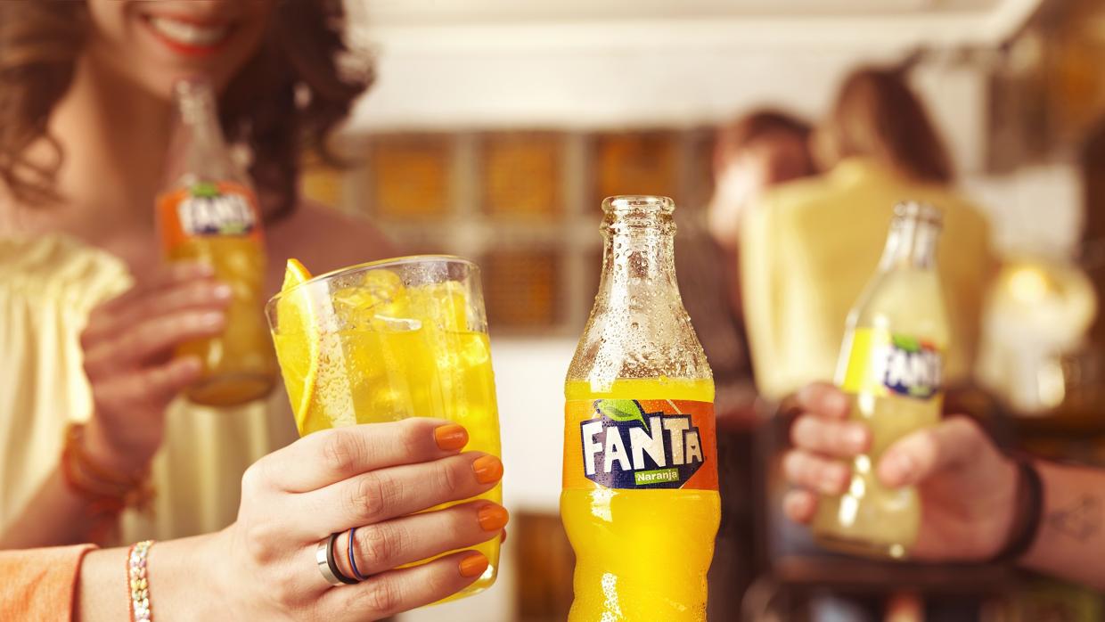 Nueva botella de Fanta