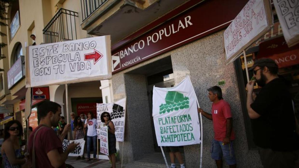 Maniestación de Afectados por la hipoteca