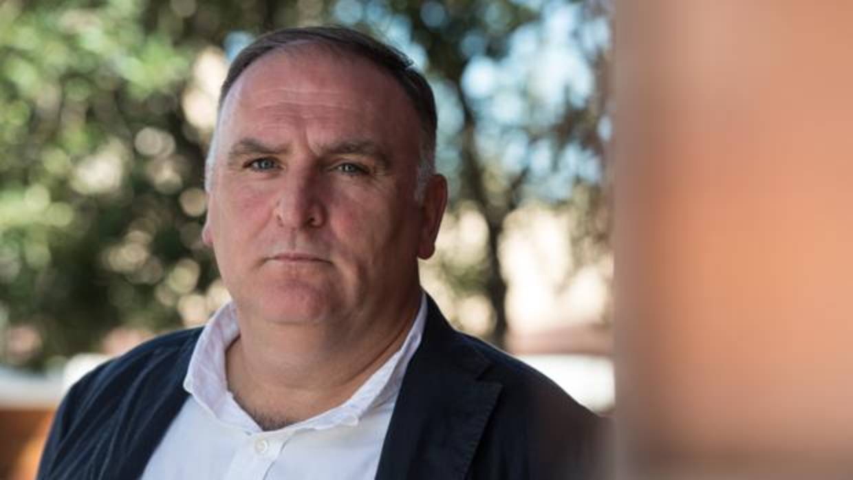 El chef español José Andrés, un gran crítico de Donald Trump desde sus tiempos com candidato