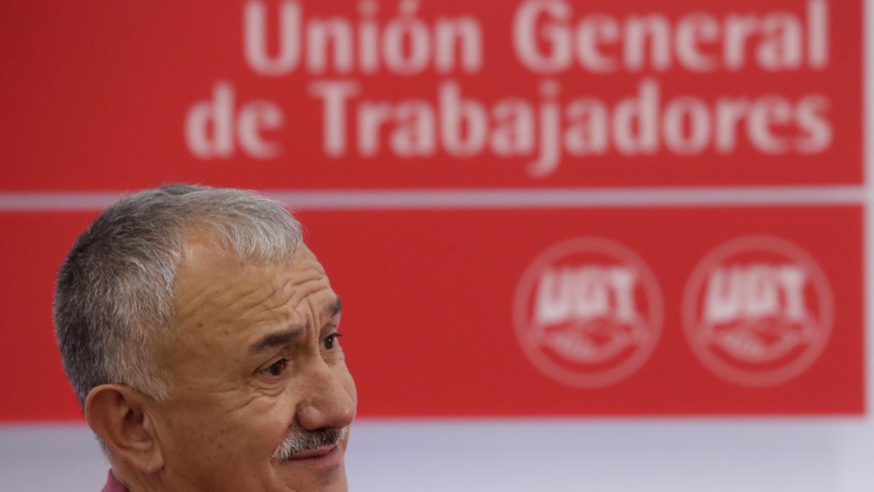 Pepe Álvarez, secretario general de UGT