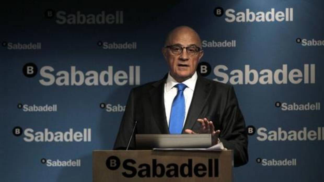 Josep Oliu, presidente del Banco Sabadell