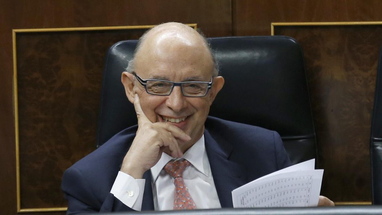 El ministro de Hacienda, Cristóbal Montoro