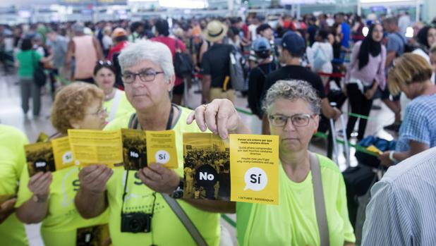 El comité de huelga de El Prat rechaza la politización del conflicto por parte de la ANC