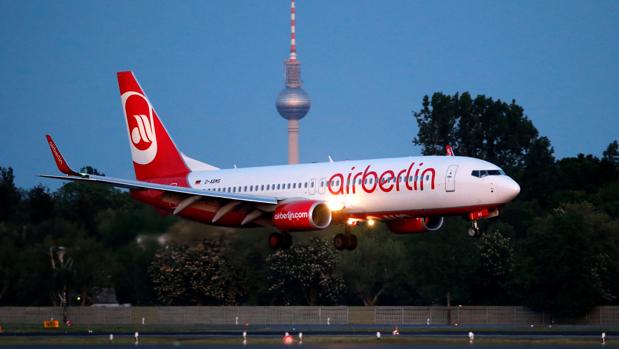 La aerolínea alemana Air Berlin se declara insolvente