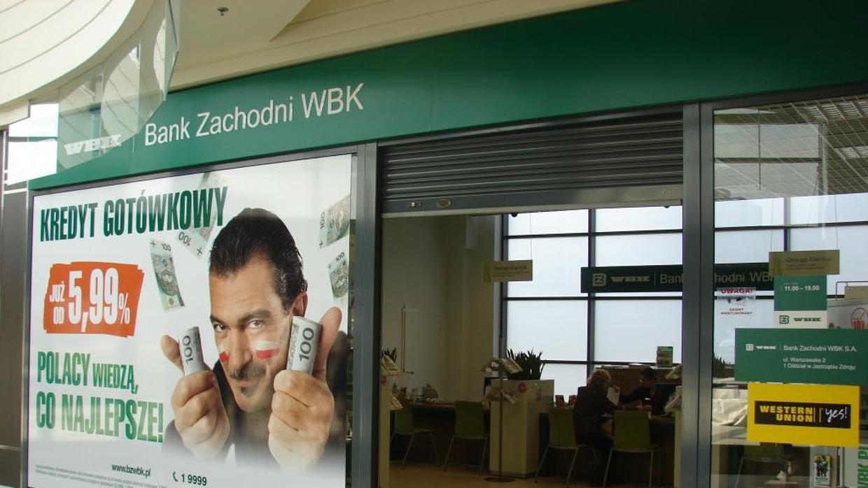 El Santander opera en Polonia con la marca Zachodni WBK