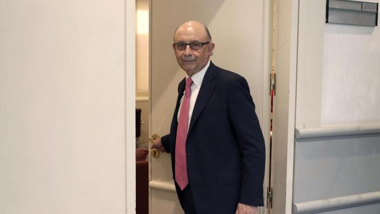 El ministro de Hacienda, Cristóbal Montoro