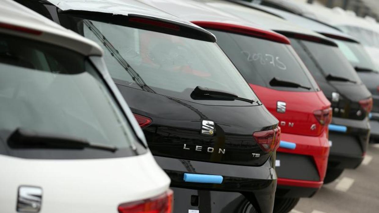 Coches de SEAT en la fábrica de Martorell