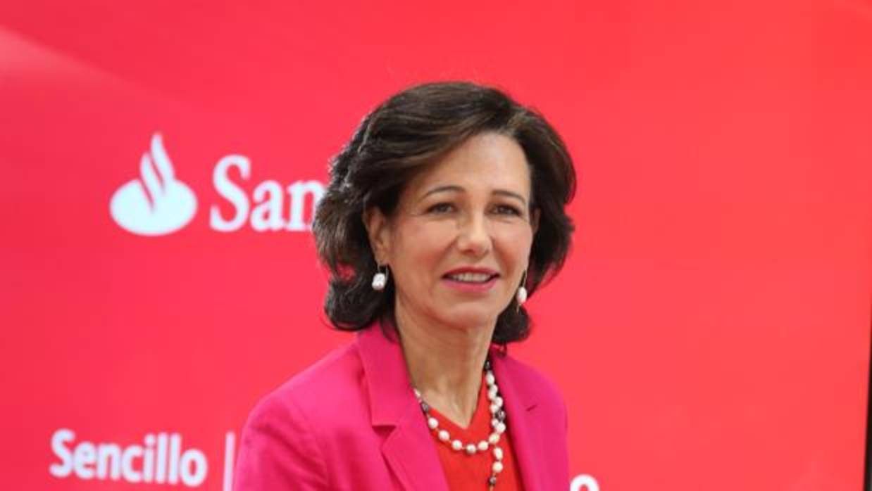 Ana Botín, presidenta del Banco Santander