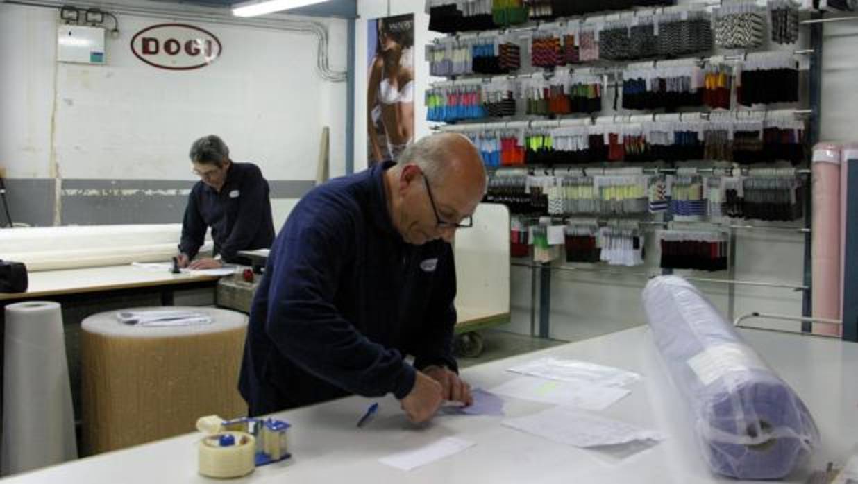 Los talleres de la empresa textil catalana Dogi