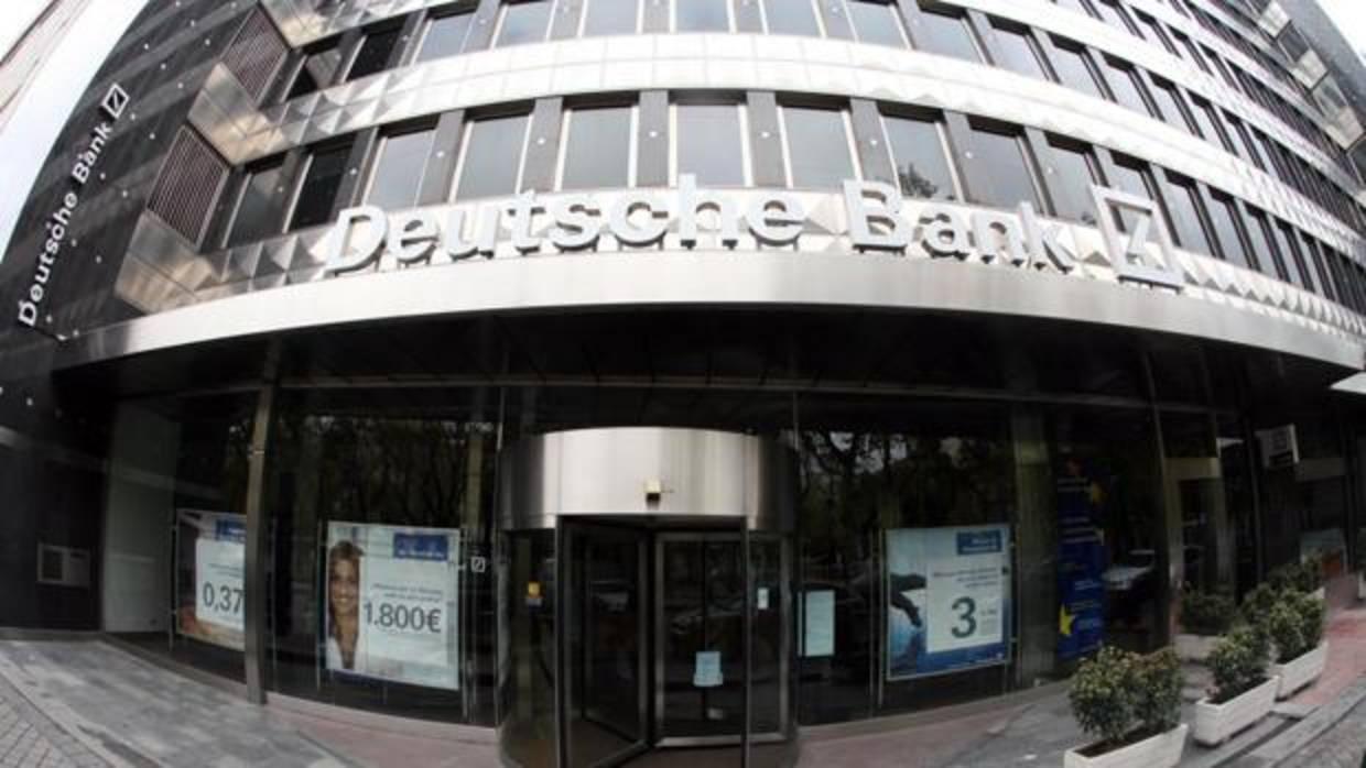 Sede de Deutsche Bank en España en el paseo de la Castellana de Madrid