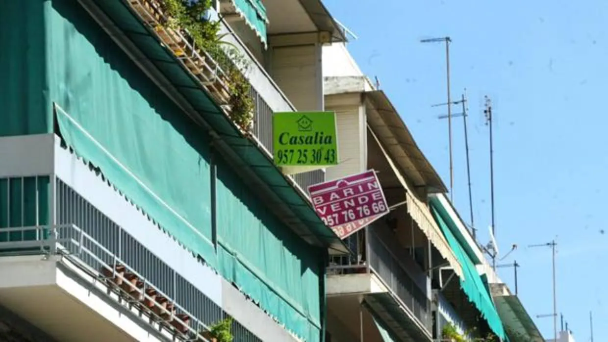 Anuncios de ventas de pisos en balcones de Córdoba