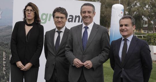 Carmen Sabrí, Fernando Miranda, Juan Alcaraz y Rafael Herrador