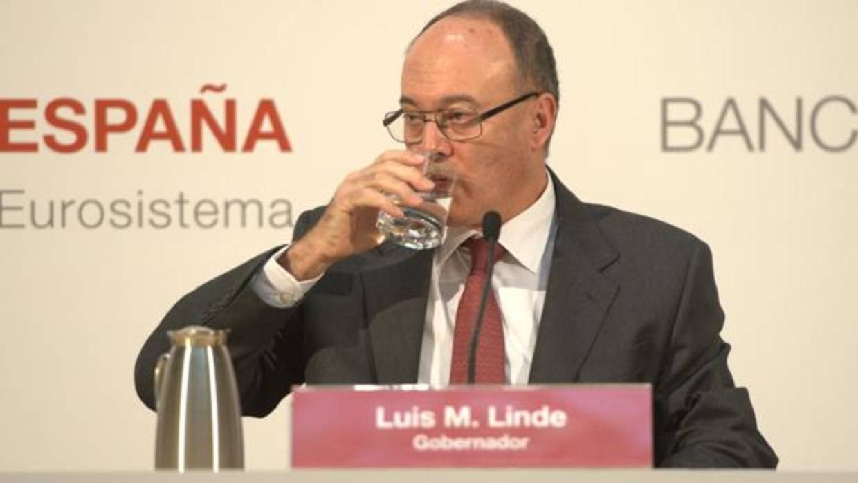 El gobernador del Banco de España, Luis María Linde