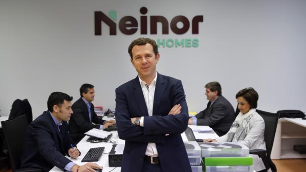 José Luis Velayos, en las oficinas de neinor Homes