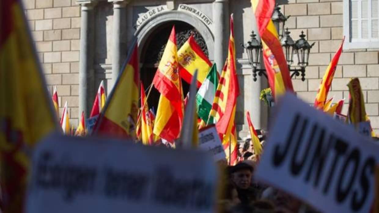 Manifestación en Barcelona