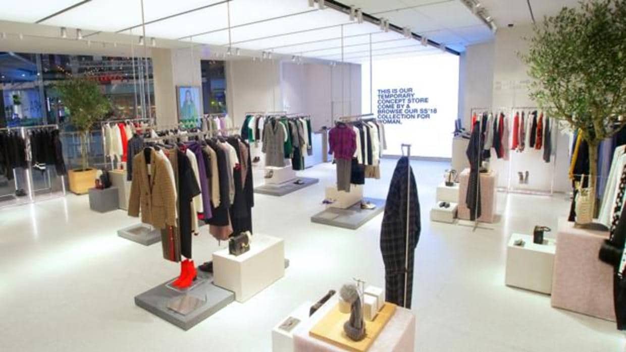 Nueva tienda de Zara especializada en internet dentro del centro comercial Westfield en Stratford (Londres)