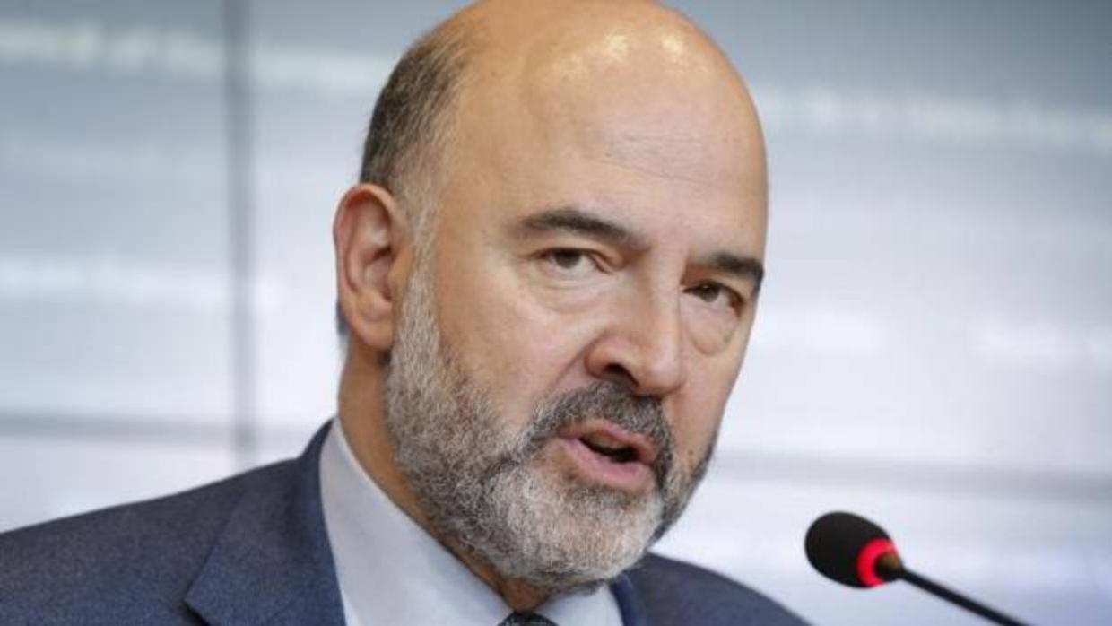 El comisario europeo de Asuntos Económicos, Pierre Moscovici