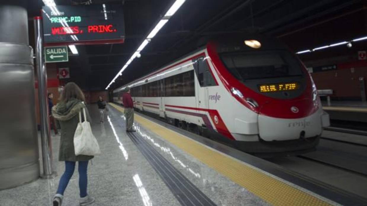 Nueva estación de Cercanías de Valdebebas, en Madrid