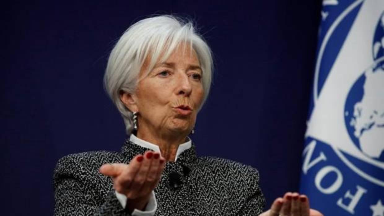 La directora del Fondo Monetario Internacional (FMI), Christine Lagarde