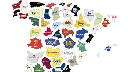El mapa de las empresas más importantes en cada provincia española