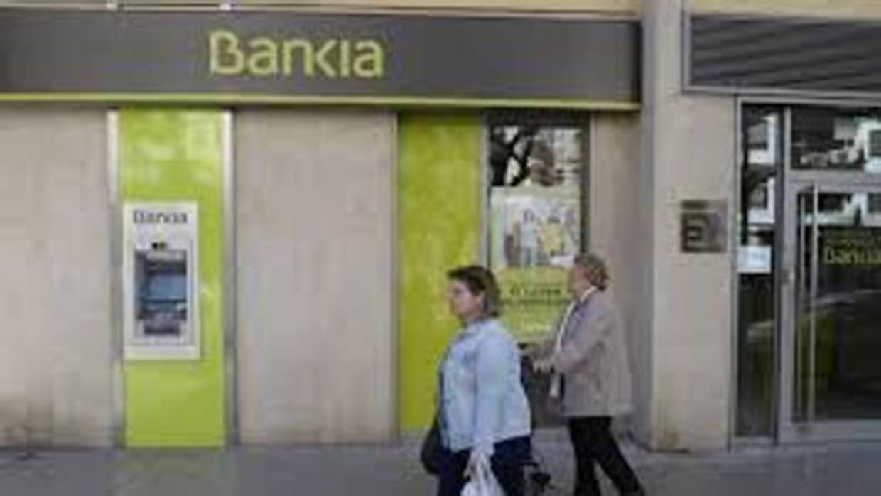 Oficina de Bankia en Madrid