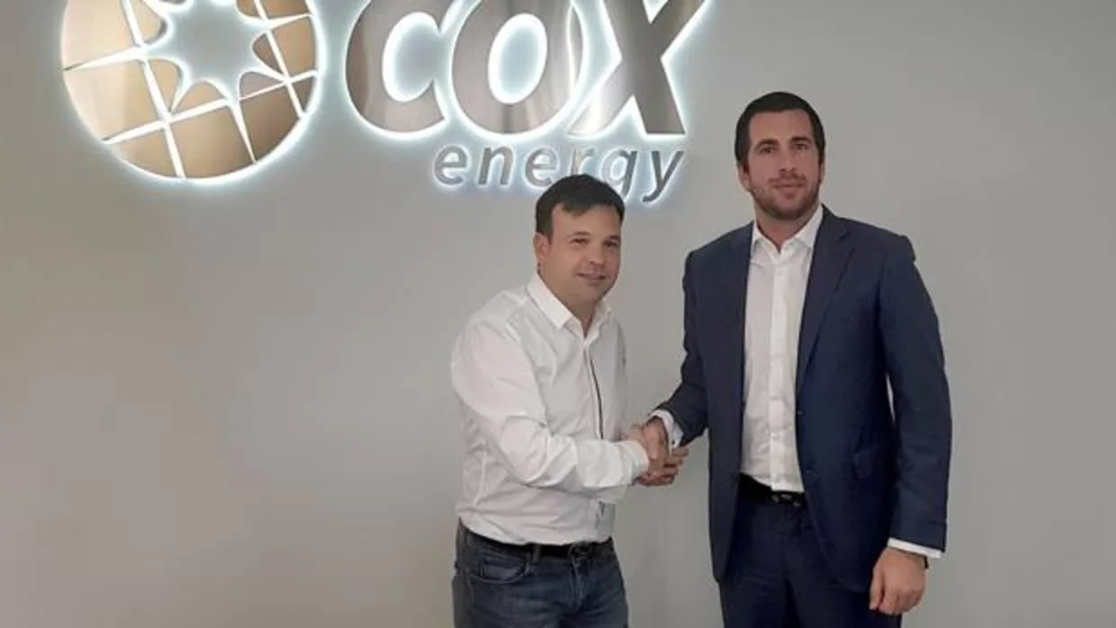 José Elías, consejero delegado de Audax, y Enrique Riquelme, presidente de Cox Energy