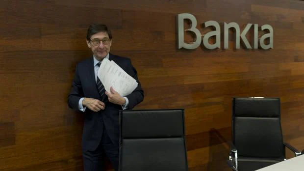 Goirigolzarri tacha de «leyenda urbana» una fusión de Bankia con BBVA o Sabadell